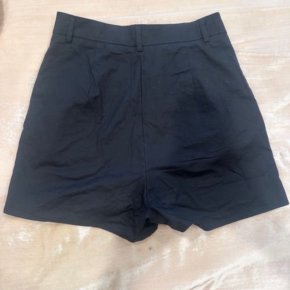 Womens Commense high rise black shorts. - Picture 1 of 3